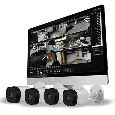Sistema de cámaras de seguridad para hogar